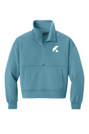 TravisMathew Women’s Momentum Shift 1/2-Zip